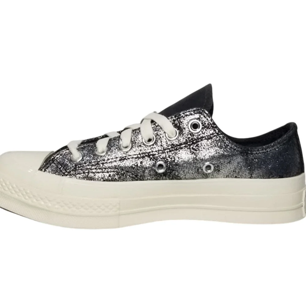 Converse Unisex Chuck 70 Suede Shimmer Oxfords Women's Size 7.5 A10379C NWT - Picture 4 of 7